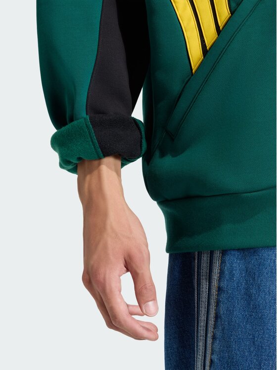 adidas adidas Bluza Originals SANTIAGO HD Zielony Loose Fit