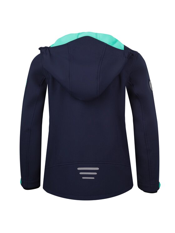 Trollkids Trollkids Kurtka softshell 175-132 Granatowy Regular Fit