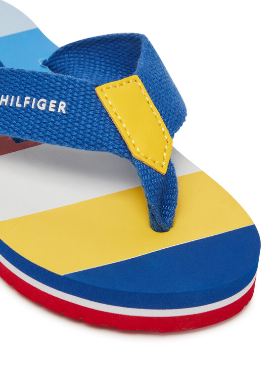 Tommy Hilfiger Tommy Hilfiger Šlepetės per pirštą T3X8-33907-0058Y913 M Tamsiai mėlyna