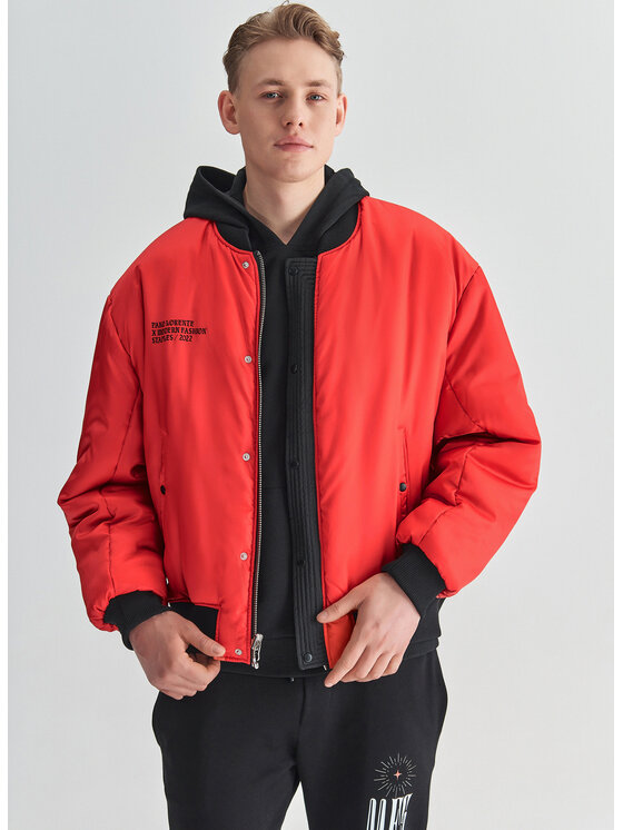Pako Lorente Pako Lorente Kurtka bomber M22SF-5X-001 Czarny Regular Fit