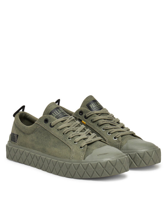 Palladium Palladium Sneakers aus Stoff Palla Ace Lo Surplus 74488-351-M Grau
