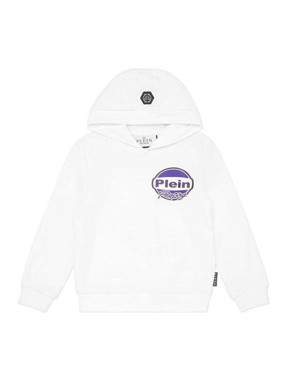 PHILIPP PLEIN PHILIPP PLEIN Bluza 28179 Biały Regular Fit