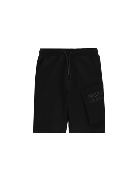 Coccodrillo Coccodrillo Sport rövidnadrág WC5120501VBC Fekete Regular Fit