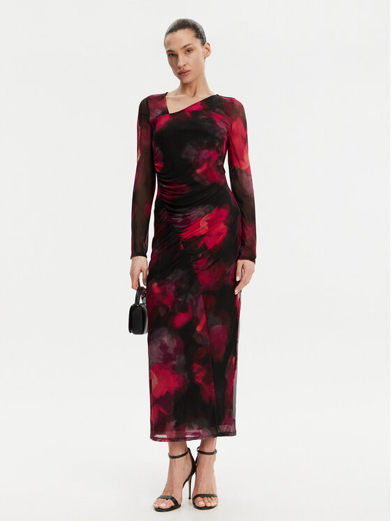 DKNY DKNY Coctailkleid DD4KU42A Schwarz Slim Fit