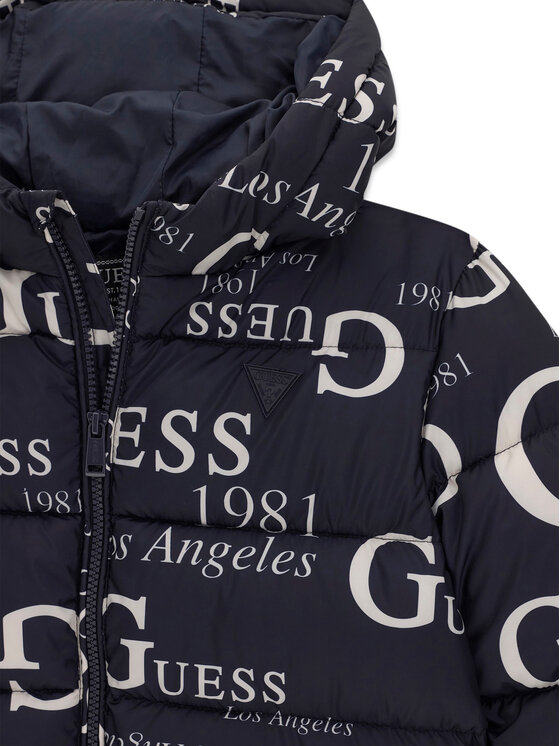 Guess Guess Kurtka zimowa H6BL05 W4160 Granatowy Oversize
