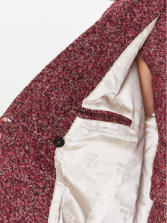 Remain Remain Prehodni plašč Cosma RM1837 Bordo rdeča Regular Fit