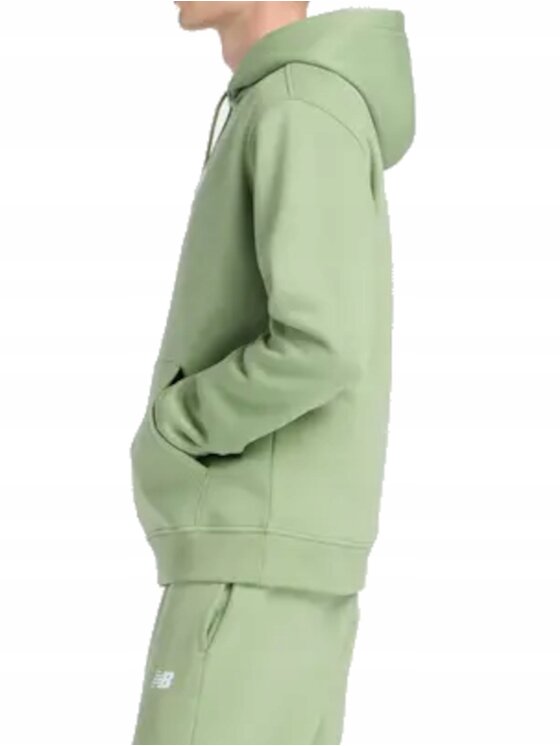 New Balance New Balance Bluza MT43904AAR Zielony Standard Fit