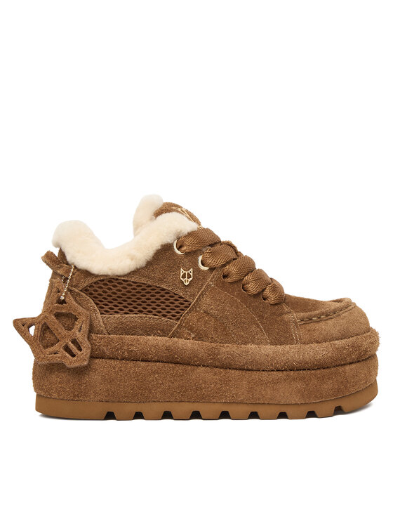 Naked Wolfe Naked Wolfe Sneakersy BEAU Brązowy