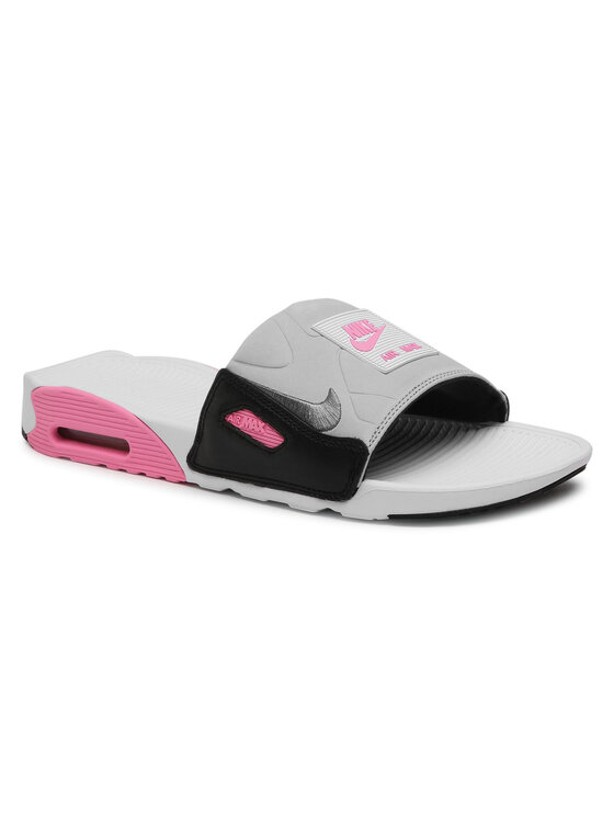Nike Mules / sandales de bain Air Max 90 Slide BQ4635 100 Gris