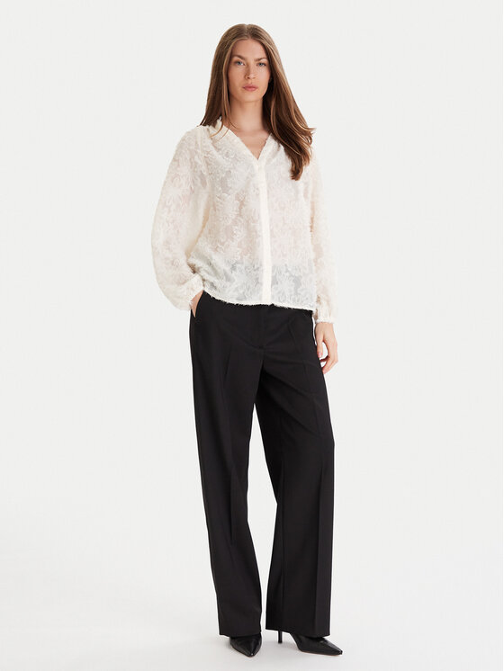 ONLY ONLY Блузка Korsa 15360837 Бежевий Oversize