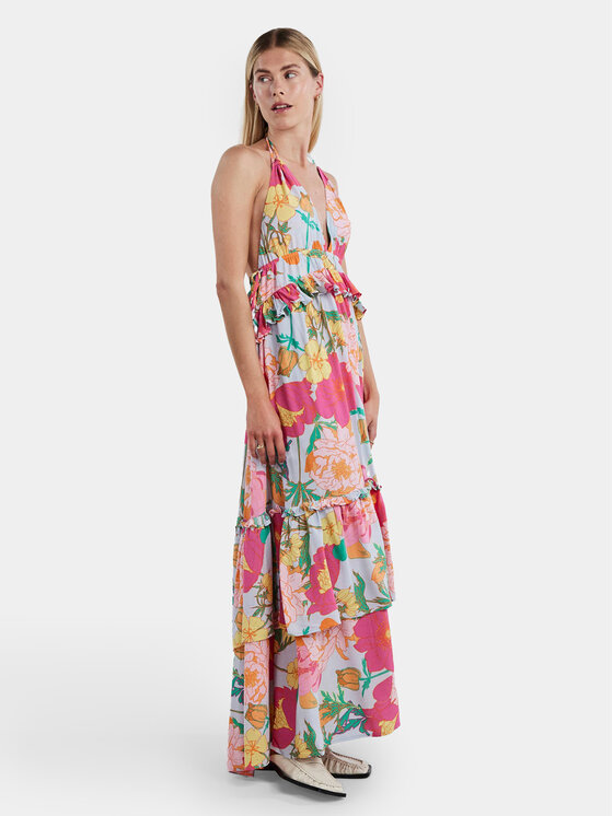 YAS YAS Vasarinė suknelė Lullah 26029718 Spalvota Regular Fit