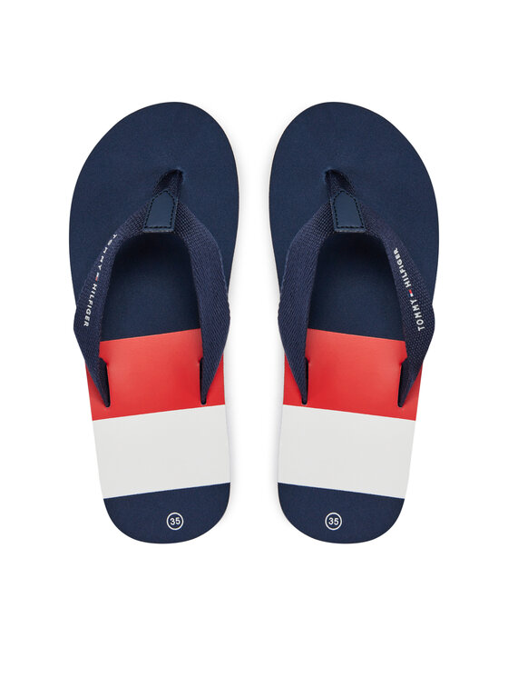 Flip flop Tommy Hilfiger T3B8-33446-0058 S Bleumarin