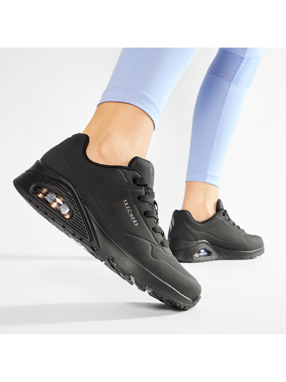 Skechers Skechers Sneakersy Uno-Stand On Air 73690/BBK Černá