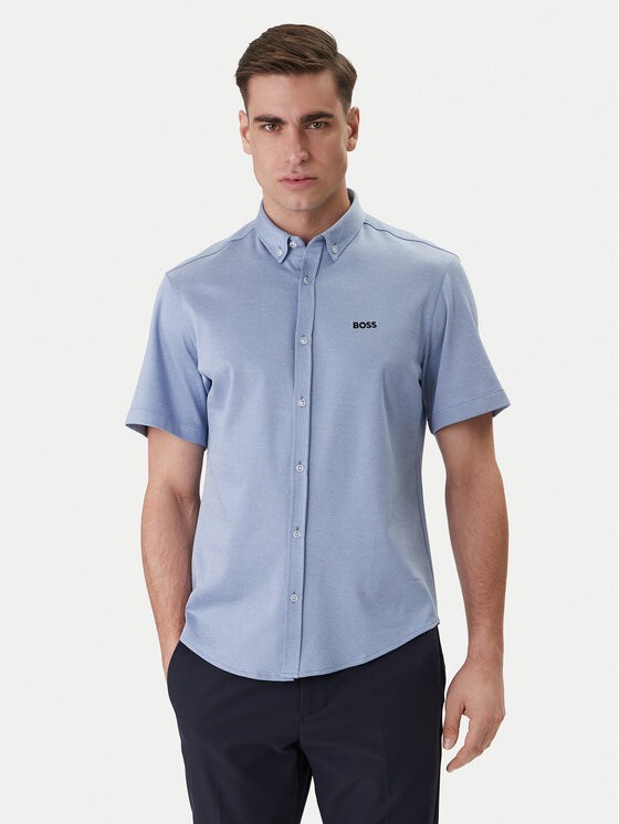 BOSS BOSS Hemd ST Motion 50555951 Himmelblau Regular Fit
