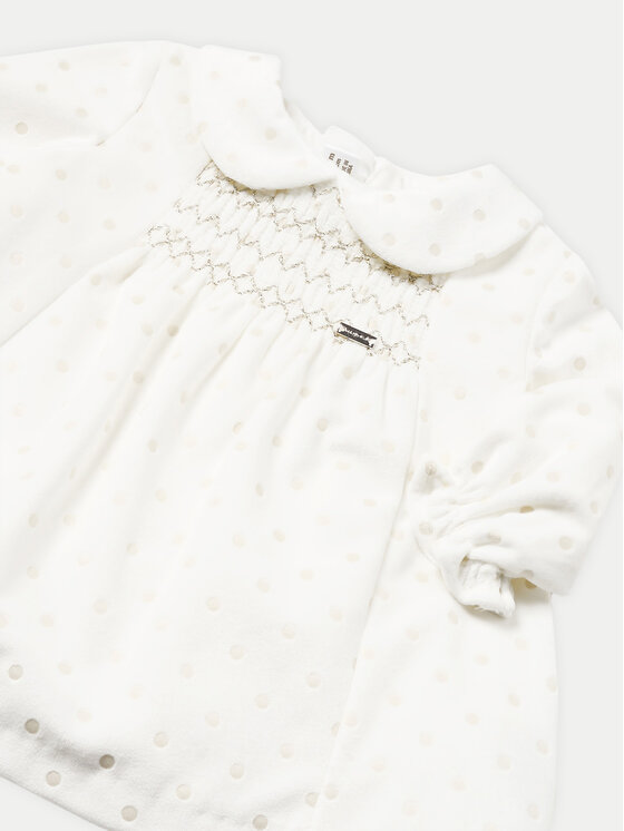 Mayoral Mayoral Elegantes Kleid 2804 Écru Regular Fit