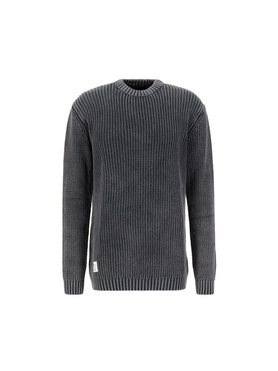 Alpha Industries Alpha Industries Bluza Acid Sweatshirt Czarny Regular Fit