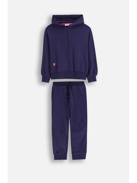 Coccodrillo Coccodrillo Komplet dresowy ZC5117401XXG-015 Granatowy Regular Fit