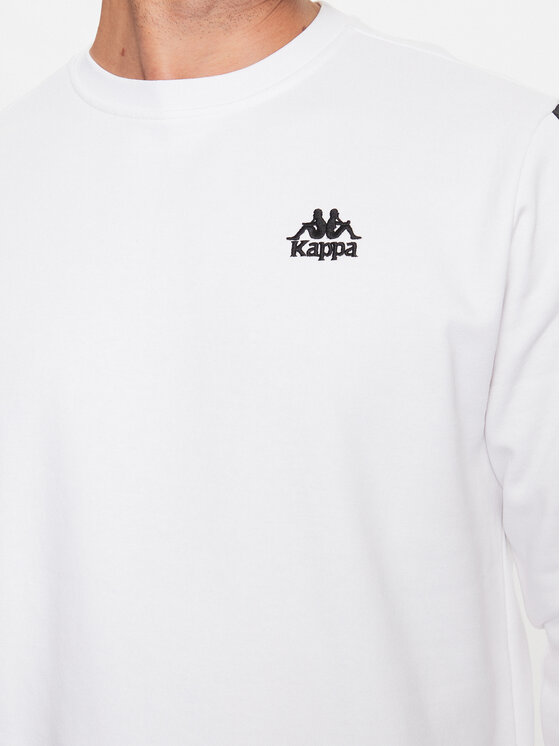 Kappa Kappa Μπλούζα 313005 Λευκό Regular Fit
