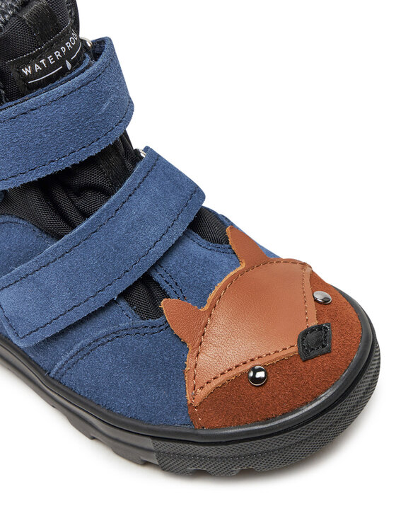 Mrugała Mrugała Kotníková obuv Andy 6280/4-63 Tmavomodrá