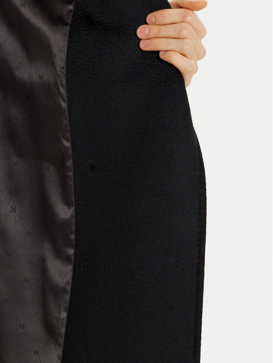 Marciano Guess Marciano Guess Wollmantel 4BGL07 7045A Schwarz Regular Fit