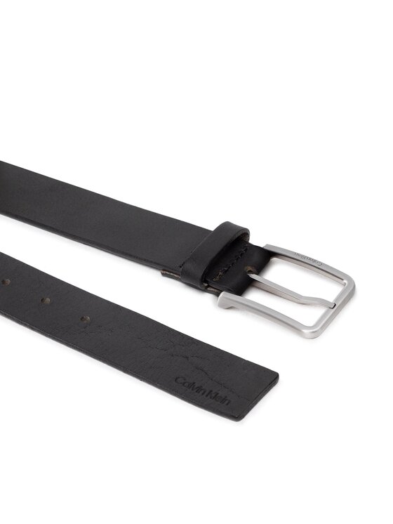 Calvin Klein Calvin Klein Férfi öv Warmth Oiled Grain 35Mm K50K509654 Fekete