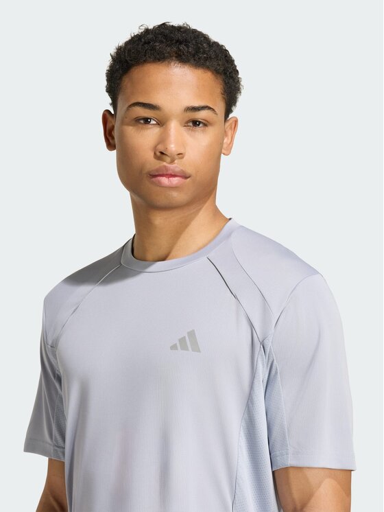 adidas adidas Koszulka techniczna 167882 Szary Regular Fit