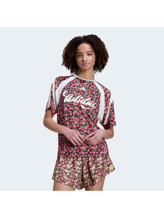 adidas adidas T-Shirt Adidas X Farm Rio House Of Tiro KR0241 Bunt Regular Fit