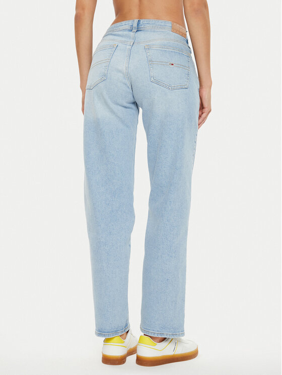 Tommy Jeans Tommy Jeans Traperice Sophie DW0DW19262 Plava Straight Fit