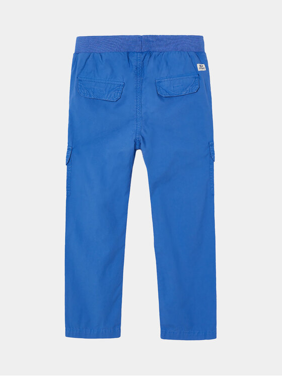 Mayoral Mayoral Medžiaginės kelnės 3545 Mėlyna Slim Fit