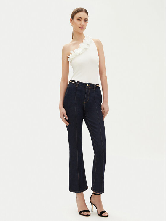 Fracomina Fracomina Jeans hlače FR25SV9009D46093 Mornarsko modra Regular Fit