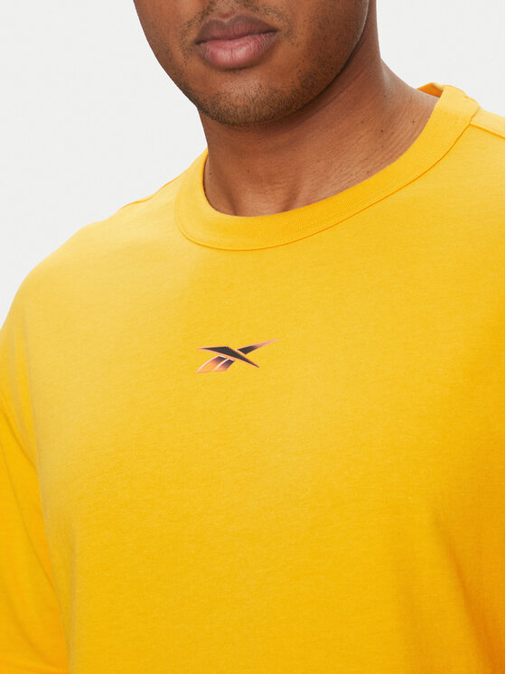 Reebok Reebok Póló 100214894 Narancssárga Regular Fit