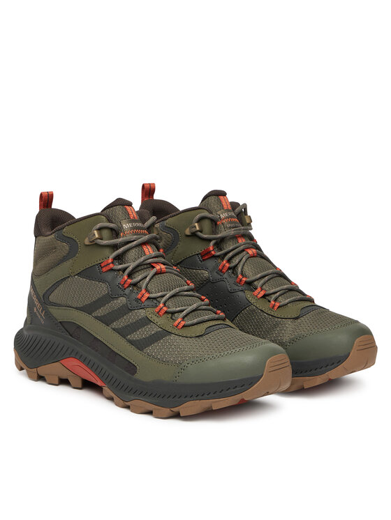 Merrell Merrell Trekingová obuv Speed Strike 2 Mid GORE-TEX J037819 Zelená