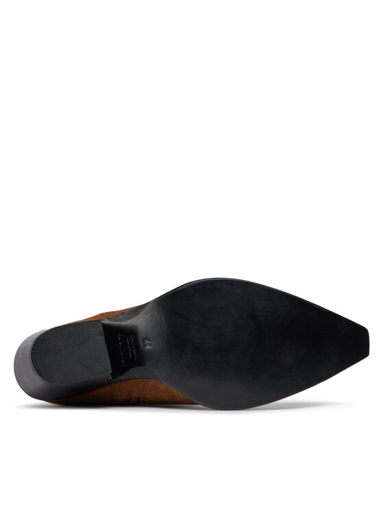 PINKO PINKO Botki Mozart Texano Al 23-24 BLKS1 102025 A0N8 Brązowy