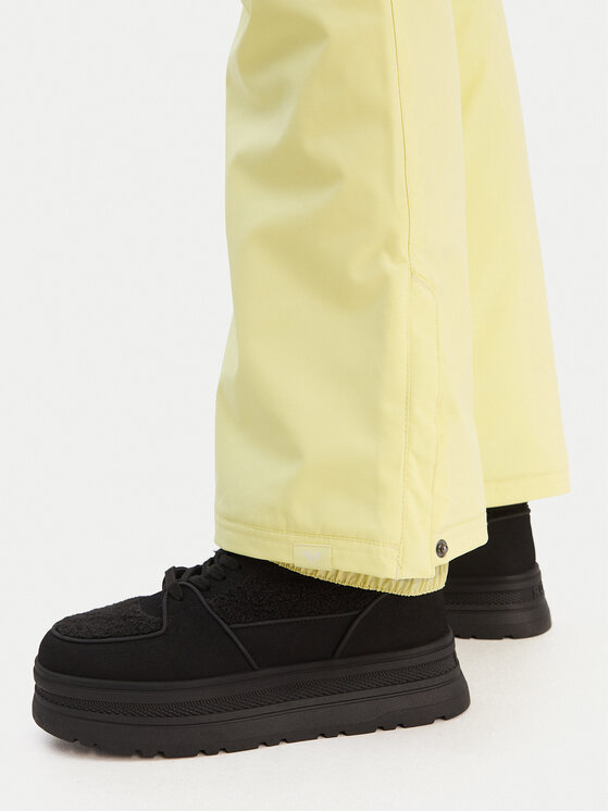 Roxy Roxy Pantaloni pentru snowboard Backyard ERJTP03299 Galben Tailored Fit