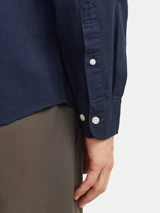 Jack & Jones Jack & Jones Koszula Summer 12274599 Granatowy Regular Fit