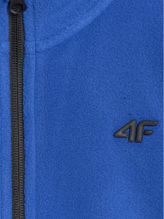 4F 4F Felpa di pile FJWAW25TFLEM413-36S Blu Regular Fit