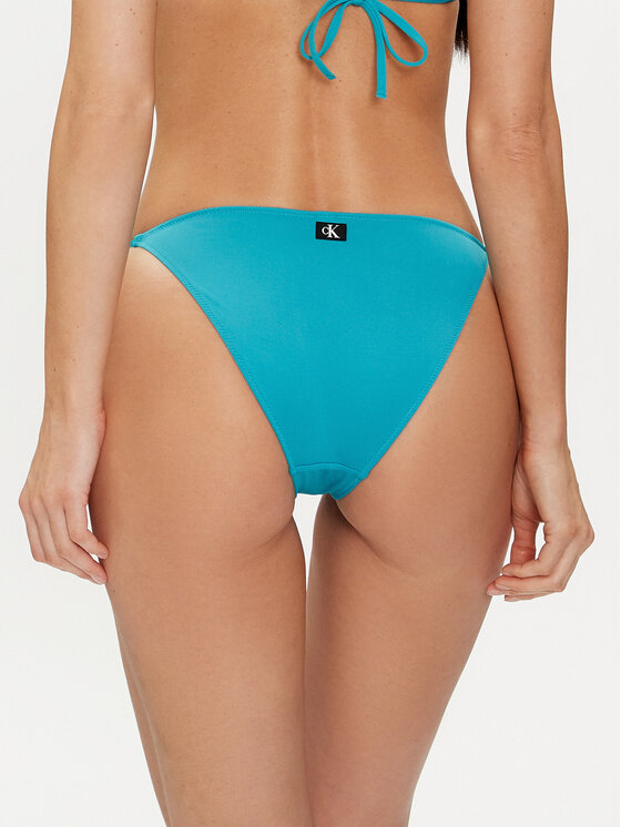 Calvin Klein Swimwear Calvin Klein Swimwear Dół od bikini KW0KW02349 Turkusowy