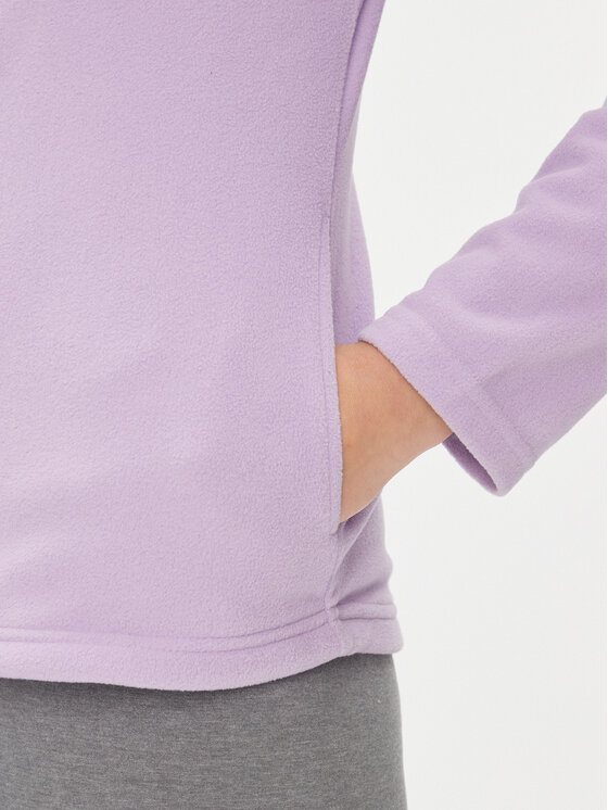 4F 4F Флісовий реглан 4FAW23TFLEF146 Фіолетовий Regular Fit