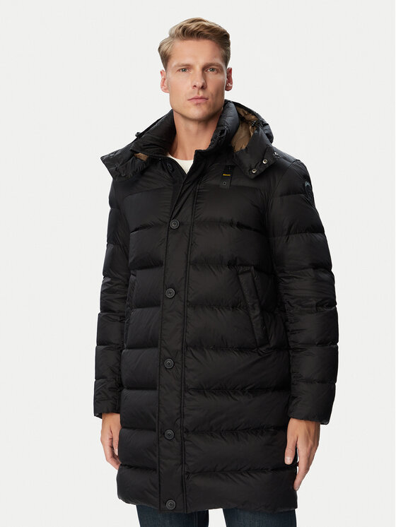 Blauer Blauer Giubbotto piumino Carver 26WBLUK03050 Nero Regular Fit