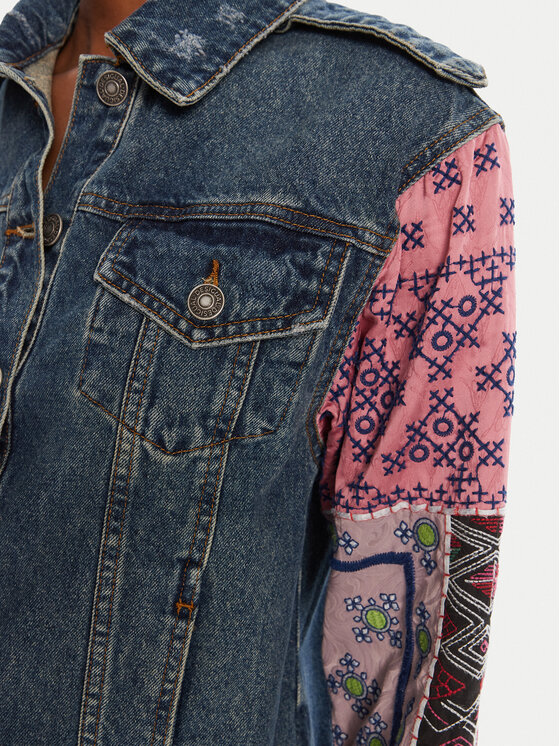 Desigual Desigual Traper jakna Etnic 25WWED14 Šarena Regular Fit