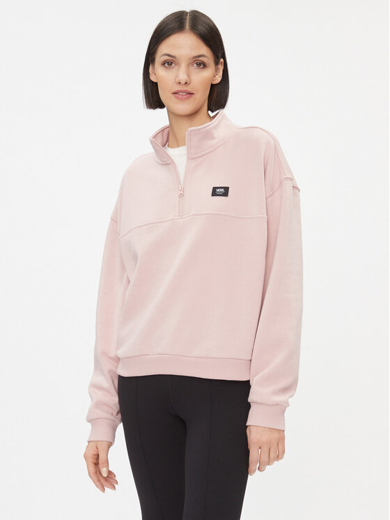 Vans Sweatshirt Leighton Mock Neck Fleece VN000A5VZUL1 Rose Regular Fit