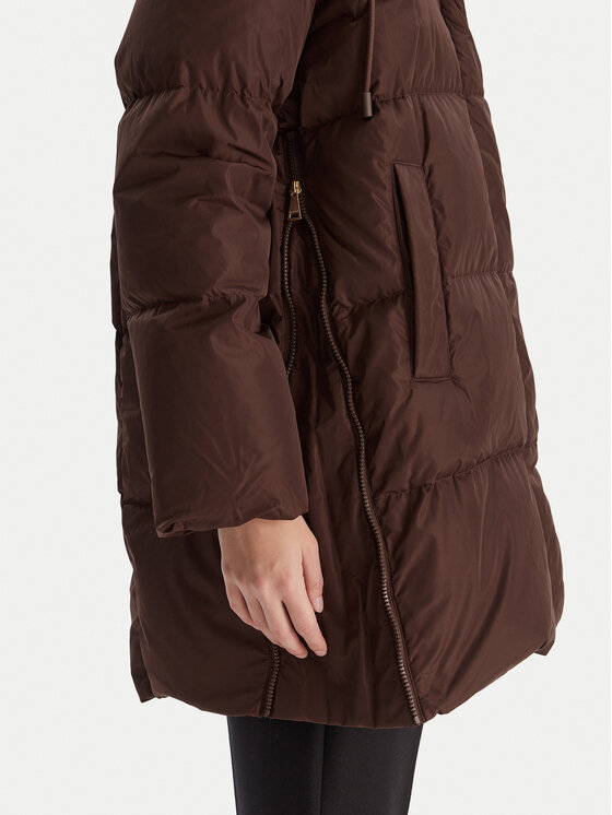 Weekend Max Mara Weekend Max Mara Vatovaná bunda Newbembo 2525496072 Bordó Relaxed Fit
