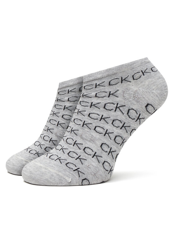Calvin Klein Calvin Klein Členkové ponožky 701218779 Sivá