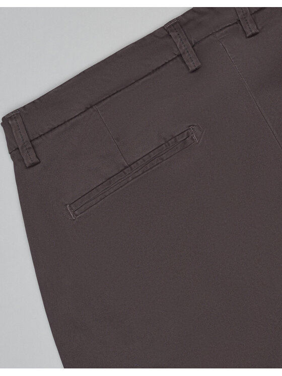 Borgio Borgio Chinosy sagliano Szary Slim Fit