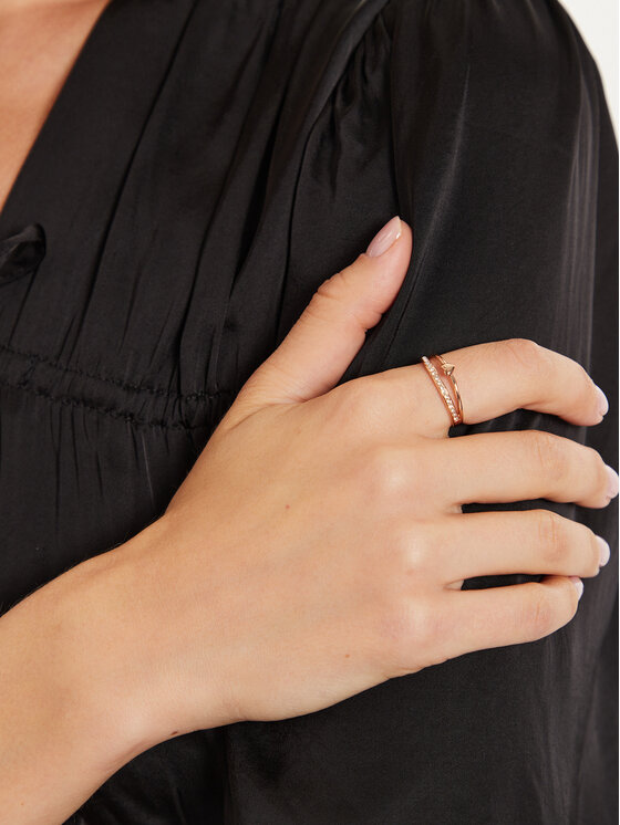 Fossil Fossil Ring JF03460791 Rosé vergoldet