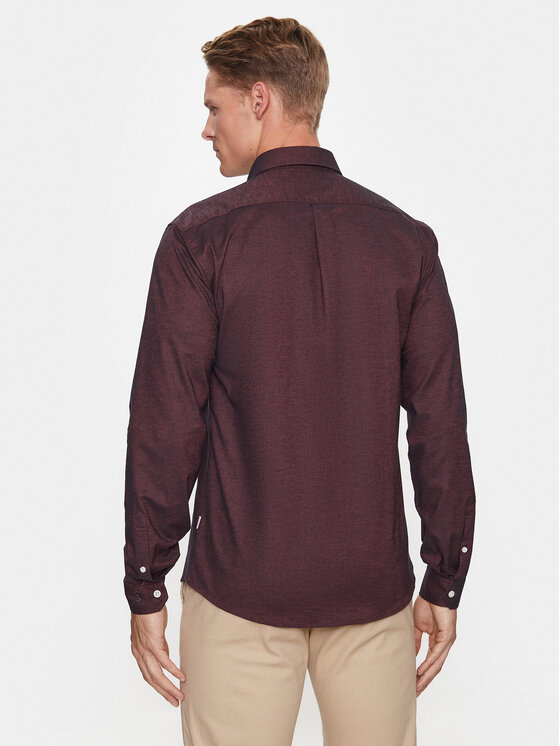 Lindbergh Lindbergh Cămașă 30-203174 Roșu Slim Fit