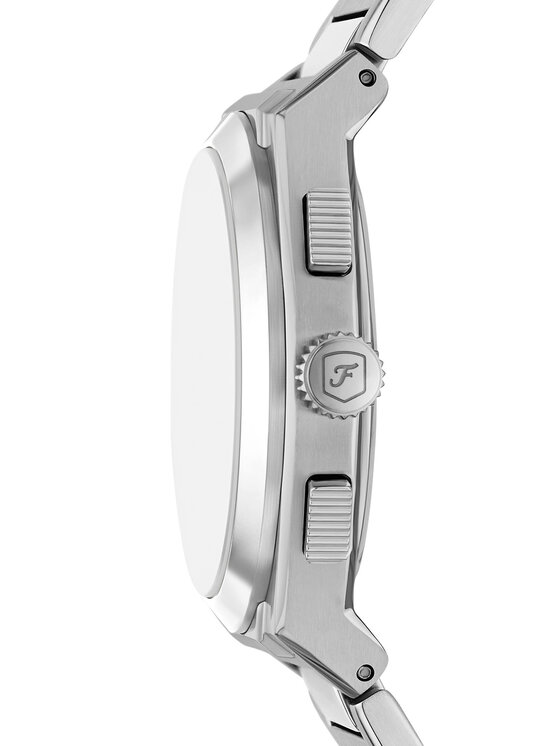 Fossil Fossil Ρολόι Everett Chronograph FS6104 Ασημί