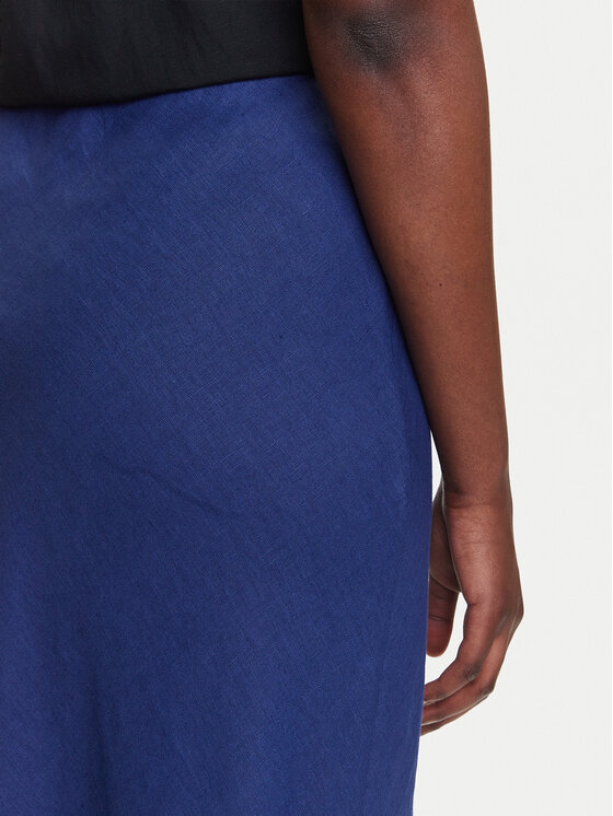 Marella Marella Gonna midi Desio 2515101032 Blu Regular Fit