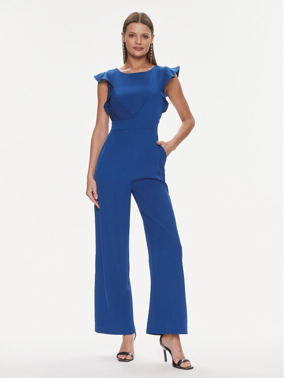 Rinascimento Jumpsuit CFC0117411003 Blu Regular Fit Modivo
