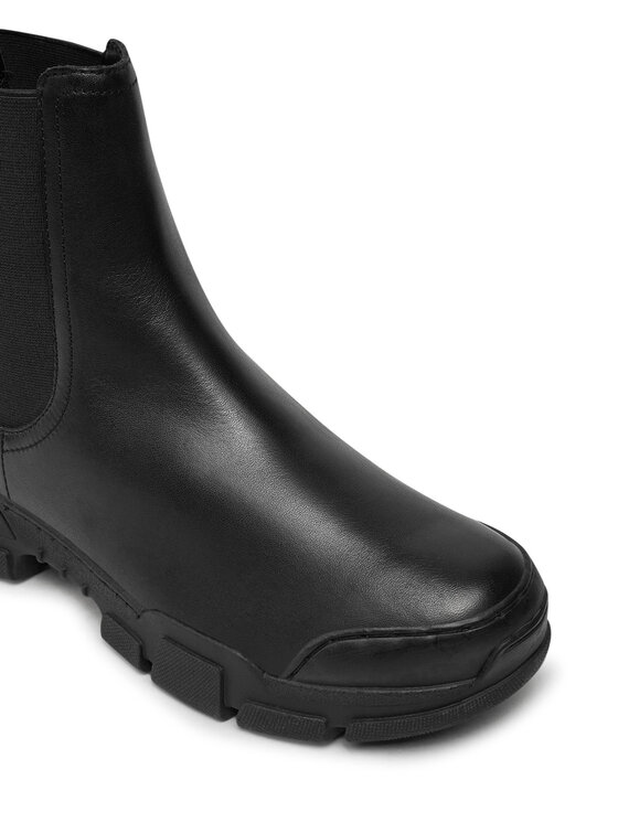 LOVE MOSCHINO LOVE MOSCHINO Kotníková obuv s elastickým prvkem JA15504G0LIA0000 Černá